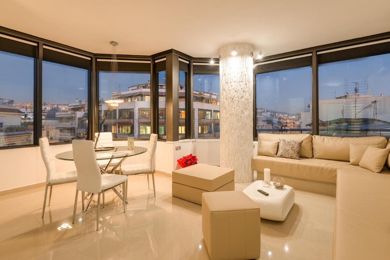 Ace Location | Luxury Building Apartment เทสซาโลนิกิ ภายนอก รูปภาพ