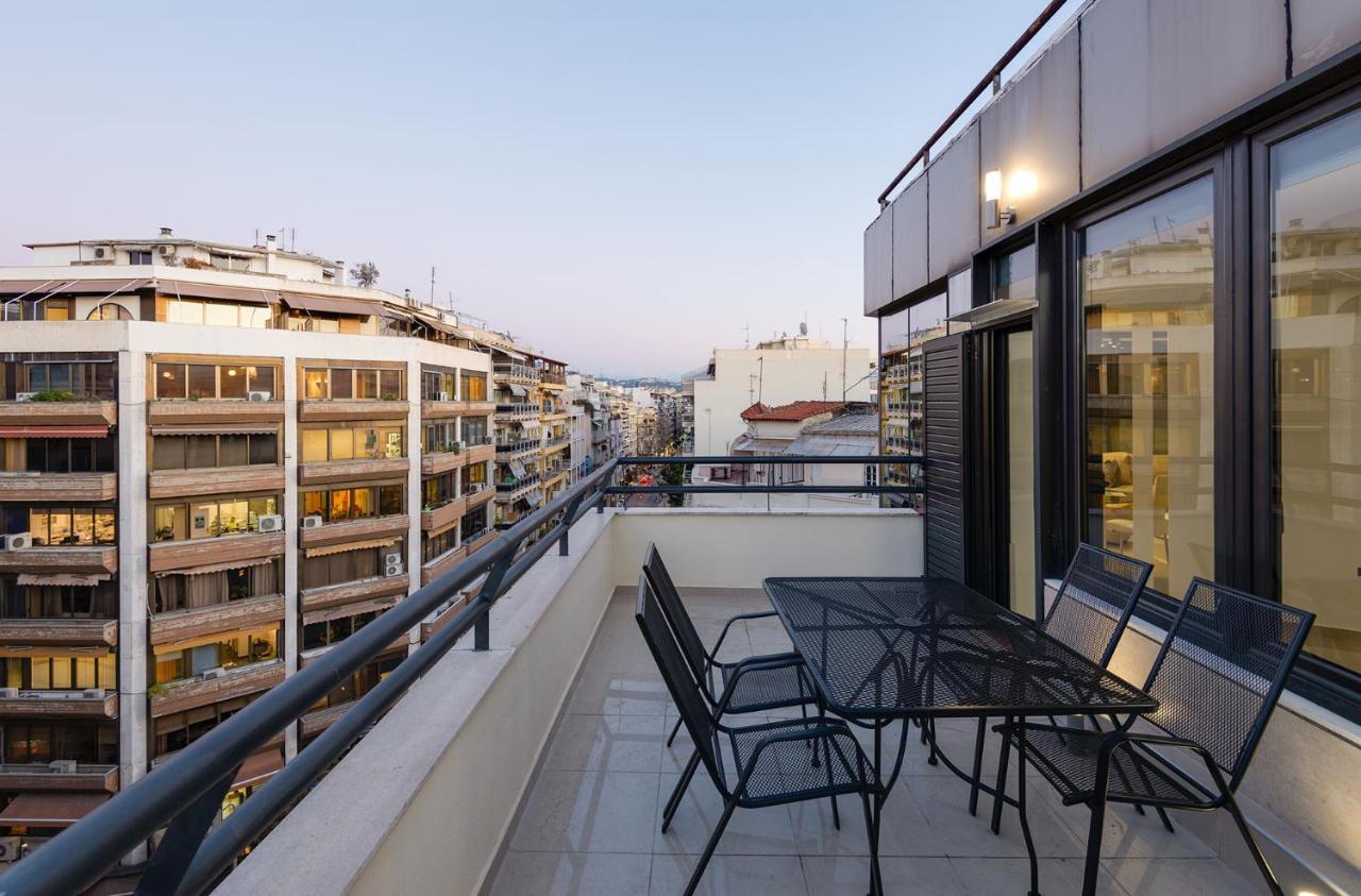 Ace Location | Luxury Building Apartment เทสซาโลนิกิ ภายนอก รูปภาพ