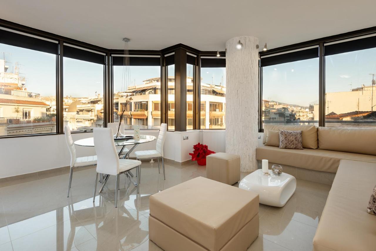 Ace Location | Luxury Building Apartment เทสซาโลนิกิ ภายนอก รูปภาพ