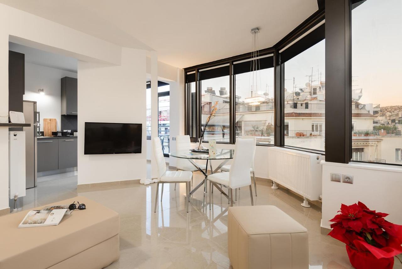 Ace Location | Luxury Building Apartment เทสซาโลนิกิ ภายนอก รูปภาพ