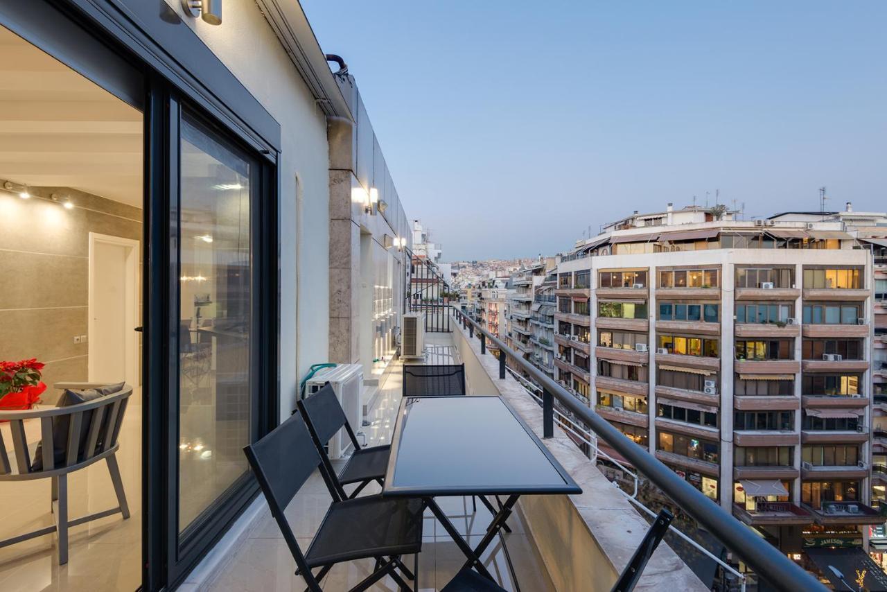 Ace Location | Luxury Building Apartment เทสซาโลนิกิ ภายนอก รูปภาพ